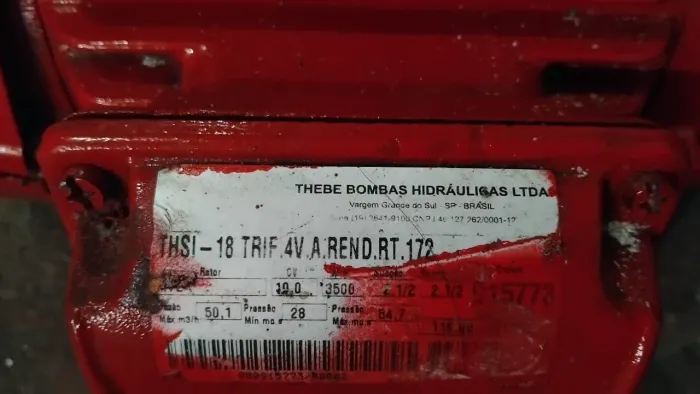 Bomba d'água 220v , 10cv