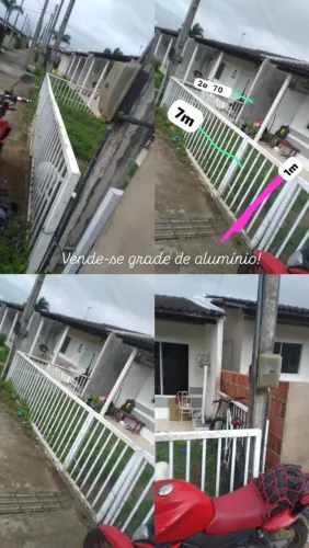 Grade de alumínio
