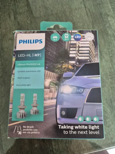 Lâmpadas LED PHILIPS H7 Ultination