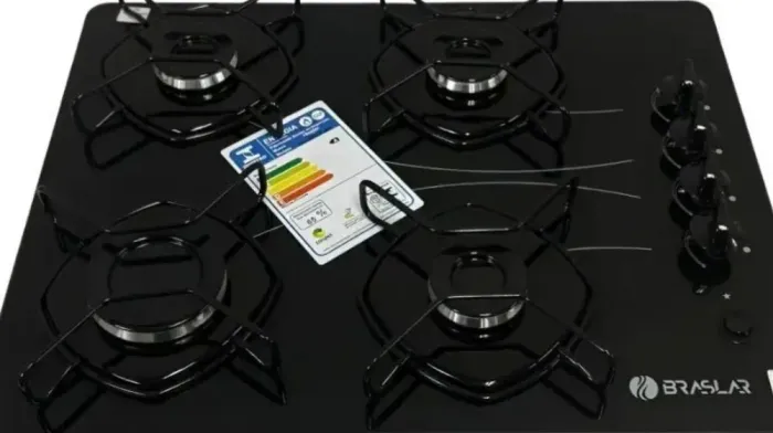 Cooktop Braslar 4 bocas