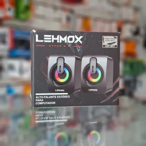 Caixa de som pc USB RGB - entrega em slz e região 