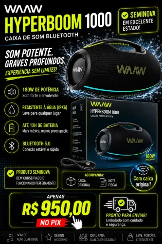 WAAW HYPERBOOM 1000 ALOK/SEMINOVA