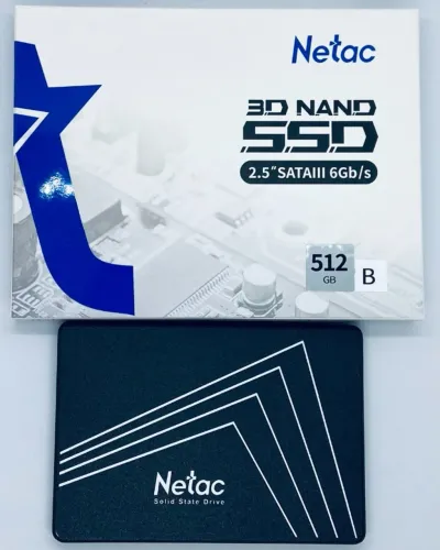 SSD Netac N530S 512 GB 2.5 SATA III - Até 560 MBs - Novo e Lacrado