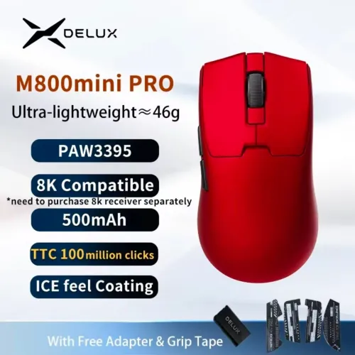 Mouse m800 mini pro paw 3395 500mAh