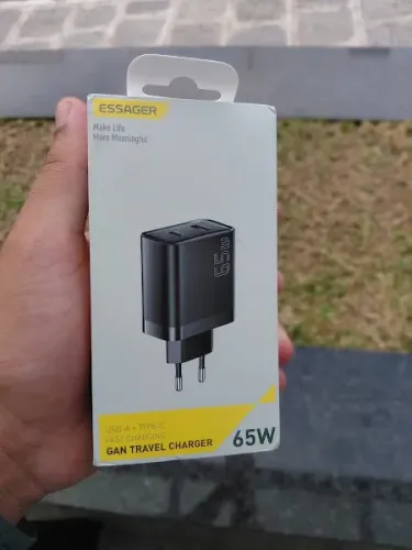 Carregador Turbo Original Essager 65W