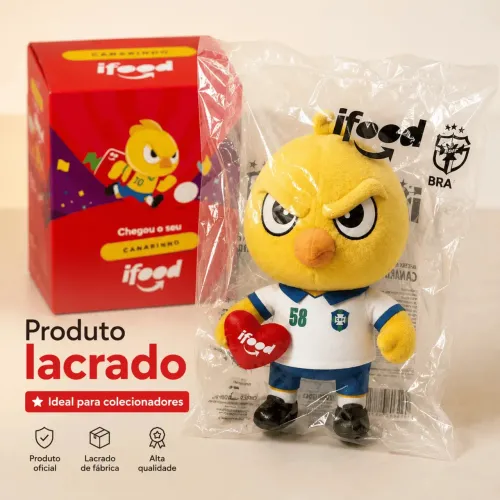 Coleção de canarinhos do iFood 