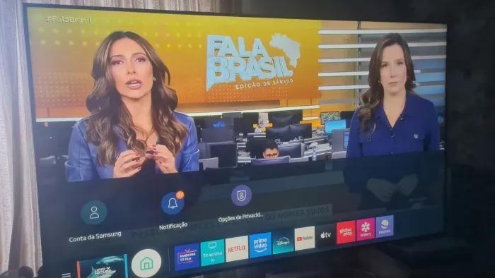 Smart TV 55 Alexia samsung completa