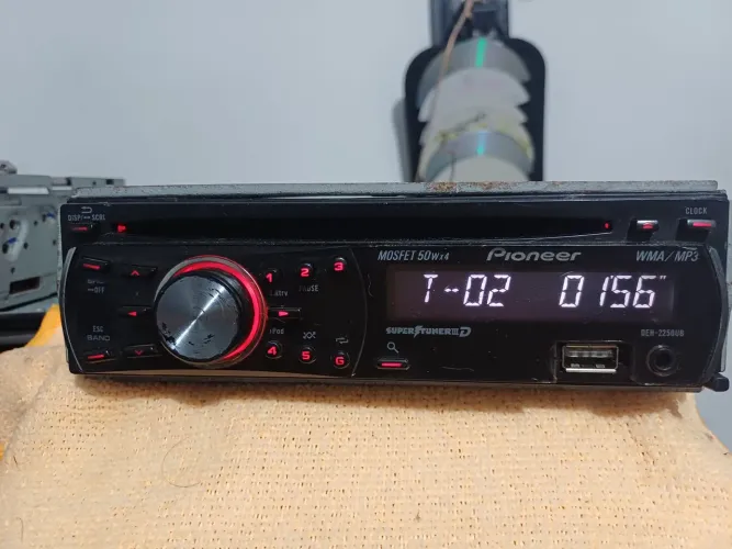  CD Player Pioneer deh 2280ub ( NÃO TEM BLUETOOTH)