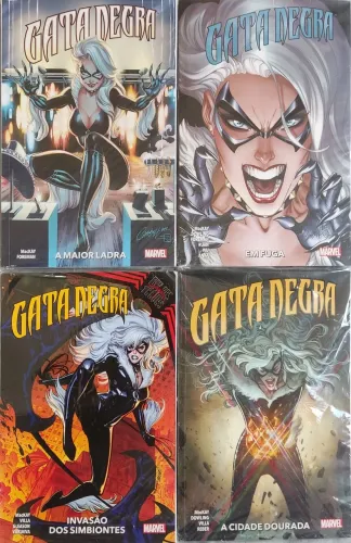 Gata Negra 4 Volumes