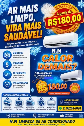 Limpeza de ar condicionado