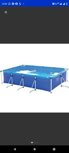 Vendo piscina montável 7mil litros