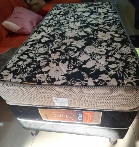 Cama box conjugada + Colchão Ortobom
