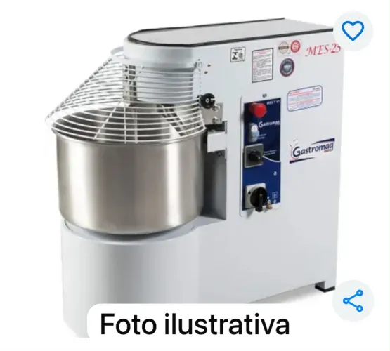 Masseira gastromaq 25kg bifásica