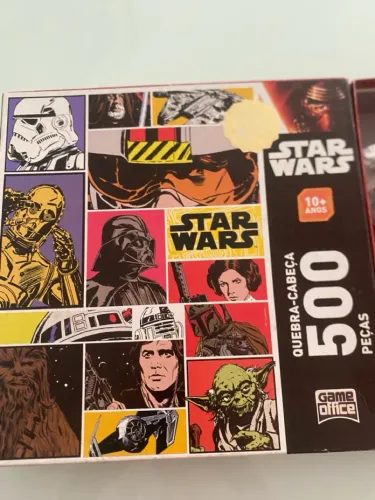 Quebra cabeça de 500 peças do universo STAR WARS 