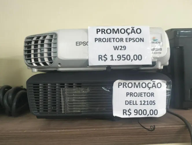 PROJETORES DELL E EPSON
