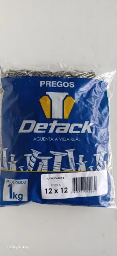 Prego 12x12 Com cabeça - R$ 18,00 kg - Pronta entrega 