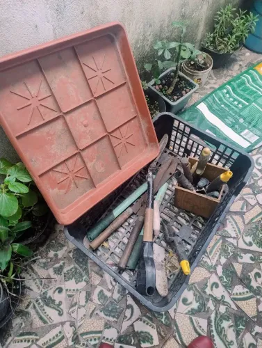 Doação artigos jardinagem
