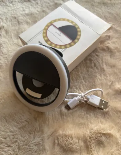 Self Ring Light para adaptar em celular - Novo e na caixa