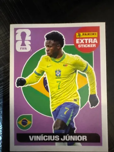 Extra Sticker|Vinícius Junior bordô