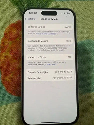 PROMOÇÃO !!! I Phone 15 pro 128gb seminovo por 3.350 reais?. 81 - 9 86 0 9 18 2 9