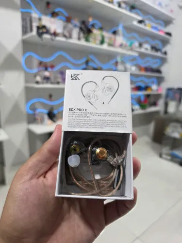 Fone de Ouvido intra-auricular Kz Edx Pro X *Novo- Retorno de Palco, Monitor de Som, Áudio