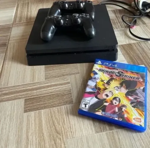PS4 Slim 1TB + 2 Controles + Jogos | Funcionando Perfeitamente | Entrega Grátis em Belém!