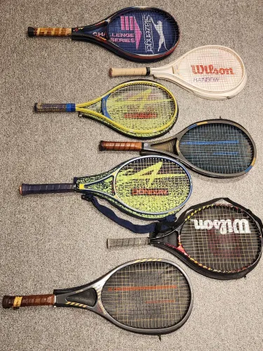Kit de 7 raquetes