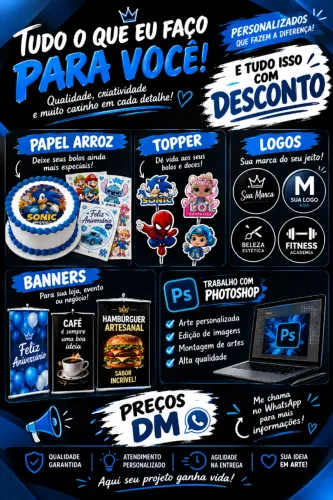 ARTES E IMPRESSOES PARA FESTAS