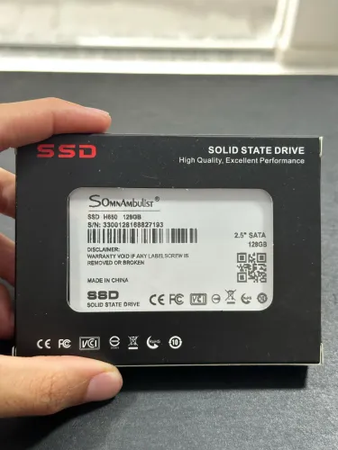 SSD 120gb com Windows 10 pro