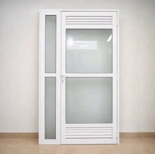 Porta alumínio branco linha suprema