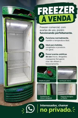 freezer guaraná antártica