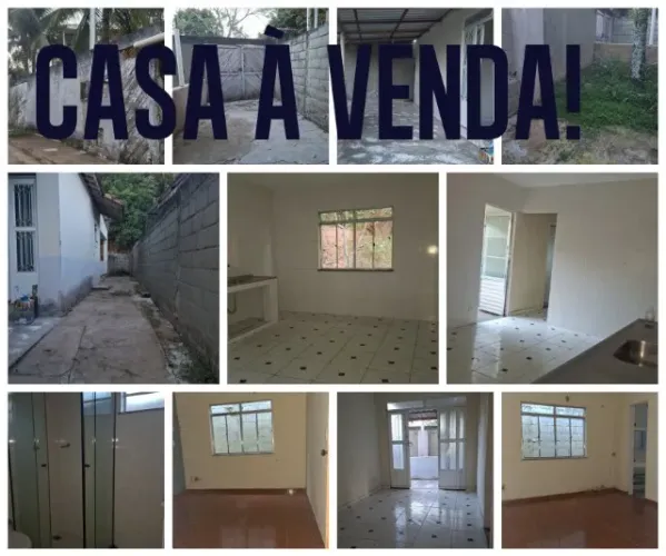 CASA À VENDA ALÉM PARAÍBA MG