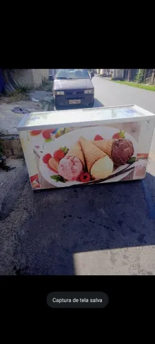 Freezer Metalfrio Dupla Ação ( resfria e congela) funcionando 
