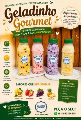 Geladinho Gourmet 
