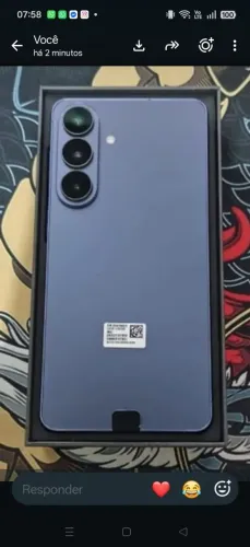 Galaxy S26+ Plus novo na caixa praticamente lacrado 256/12