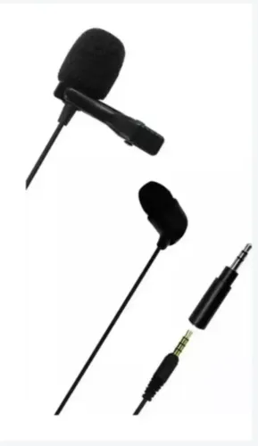 Microfone de Lapela Com Fone Ouvido Jbl Cslm20 Cabo 2m Celular e Tablet