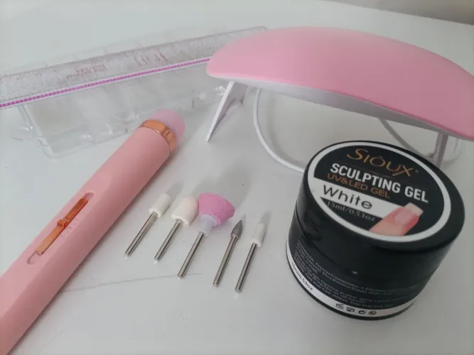 Kit de alongamento em gel para unhas