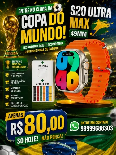 Relógio S20 ultra max