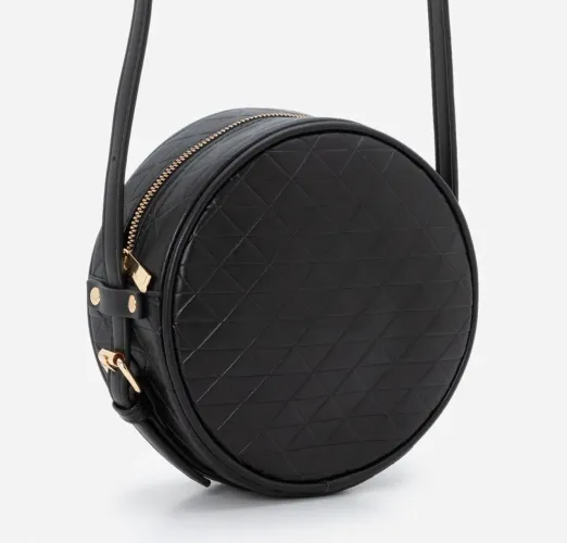 Bolsa de Ombro Redonda Satinato