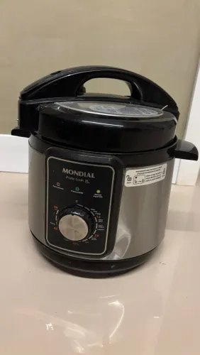 Panela de pressão elétrica Mondial 3L [TAMPA QUEBRADA]