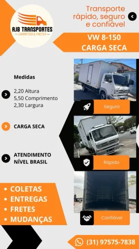 Faço carreto | mudança