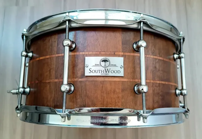 Caixa Sowthwood Imbuía 14x6,5 + Bag em couro original