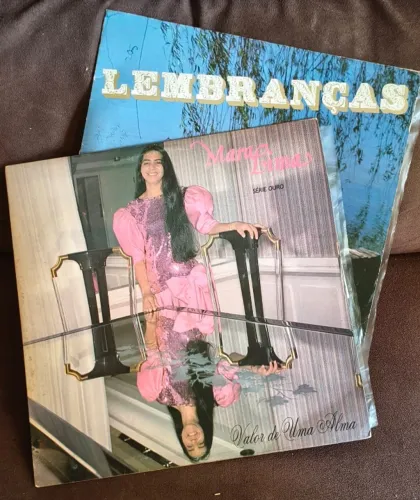 Lote 2 Lps Discos De Vinil Gospel Evangélico - Mara Lima