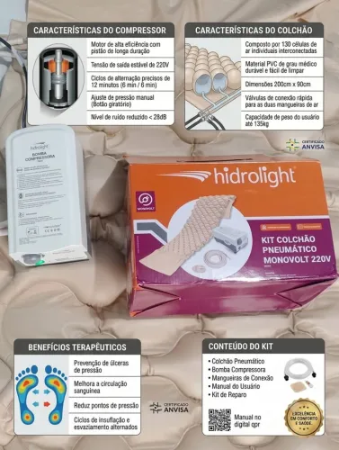 Colchão Pneumático kit sem uso
