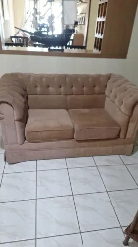 Sofá Chesterfield 3 Lugares - Muito Confortável
