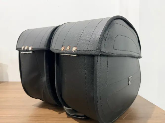Boletos laterais para moto fat boy