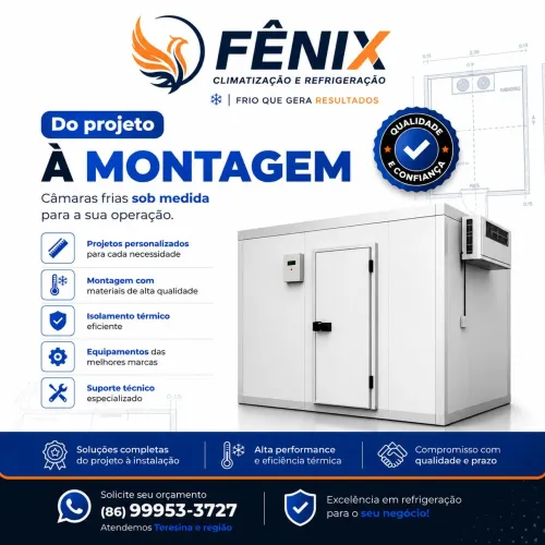 CÂMARA FRIA RESFRIADOS