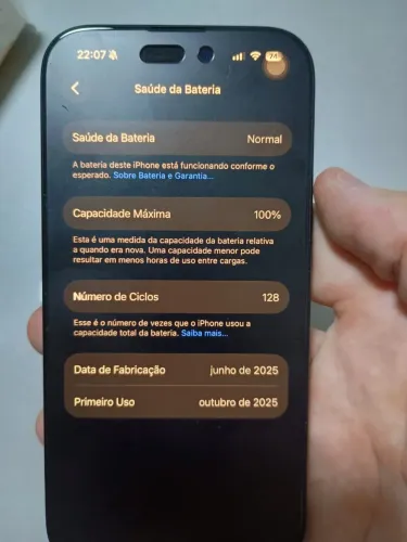 iPhone 16 | 128GB | Preto Fosco