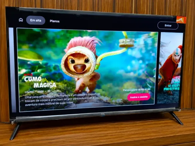 Smart TV TCL 32" Android TV HD - No Plástico + Entrega
