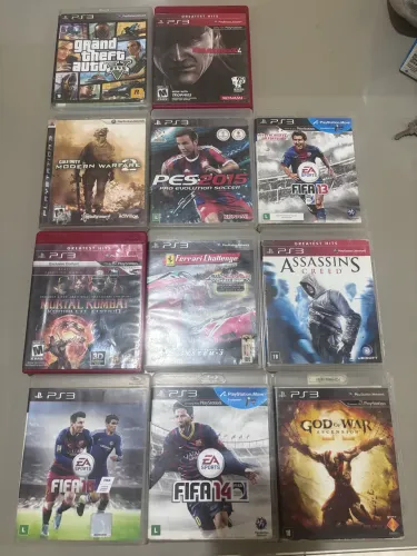 Combo jogos play 3